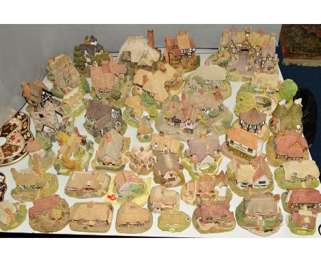 A QUANTITY OF LILLIPUT LANE SCULPTURES FROM THE SOUTH EAST, (brown backstamp), to include 'The Kings Arms', 'Grantchester Mea