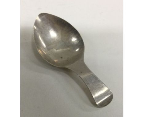 A rare Provincial silver caddy spoon. Maker’s mark only: ‘S and S’. Approx. 5 grams. Est. £50 - £80.