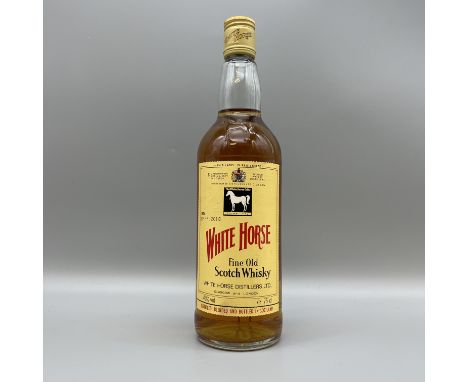 A bottle of White Horse fine old Scotch whisky, 75cl bottle, 40% abv, unopened