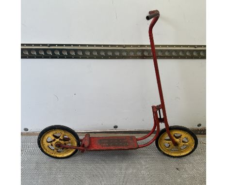 A vintage Mobo childs scooter 1950s