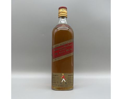 A bottle of Johnnie Walker Red Label old scotch whisky, 75cl bottle, 70%