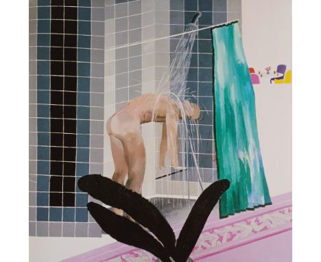 David Hockney (born 1937)A bigger book 2016Livre signé et numéroté 3804 / 10 000 reprenant 60 années du travail  prolifique e