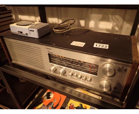 Vintage Roberts radio and a further radio CONDITION REPORT: All electrical items in this lot have been PAT tested and have PA