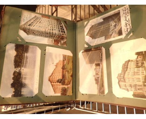 Album of vintage mixed postcards 