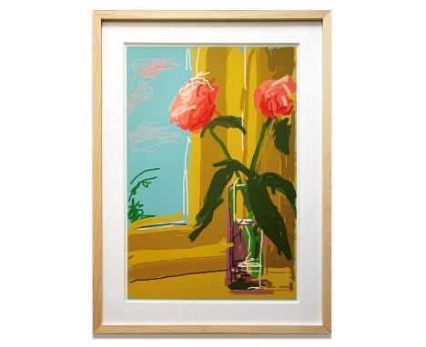 DAVID HOCKNEY 'IPhone Drawing 286', 2019 lithograph, edition 685/2000, 55cm x 35cm framed. 