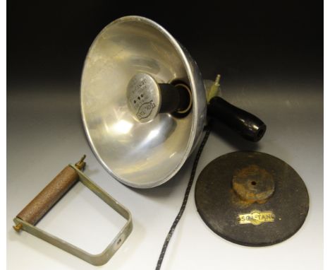 A Vintage 1930's Soltan tanning lamp, boxed