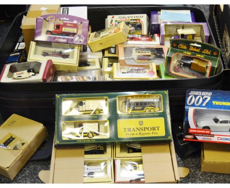 Die-cast Vehicles - Corgi James Bond  Thunderball Aston Martin DB5;  others Eddie Stobart;; Cadbury's Advertising;  Lledo, et