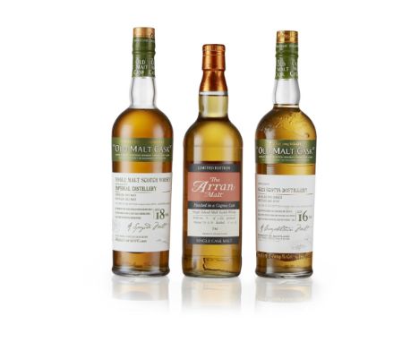 IMPERIAL 1995 18 YEAR OLD - HUNTER LAING  DISTILLERY CLOSED 1998   one of 346 bottles, non chill-filtered, with carton, 70cl/