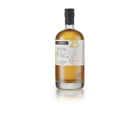 GIVE 'N' TELL (GLENLIVET) 1992 25 YEAR OLD - THE SPIRIT STILL FIRST EDITION  DISTILLERY ACTIVE   first edition, bottle number