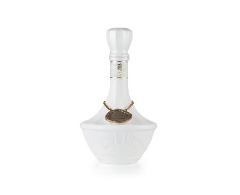 NIKKA TSURU  in white ceramic decanter, with presentation box  No volume stated