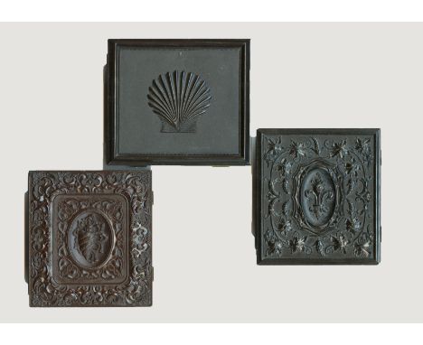 Union Cases, 2-65, Scarce, VG, one corner flake, Littlefield, Parsons & Co, Whelk Shell in Scroll Border, late 1850s, 83mm x 