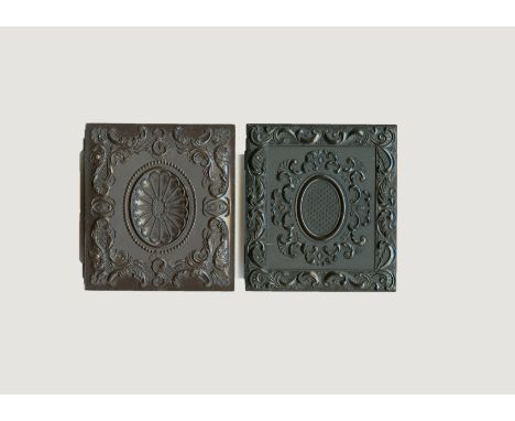 Union Cases. 3-88, Common, VG,  Samuel Peck & Co, Segmented oval,  before 1857, 95mm x 84mm, Ambrotype, sixth-plate, seated c