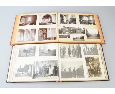 Family Snapshot Photographs - Prudence Green-Wilkinson, extensive collection in nine albums, 1915-1939, relating everyday lif