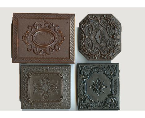 Union Cases, 2-38, Very Rare, G Smith's Patent Improved Union Case,  Scroll & acorn motif with acorn borders,  Brookes & Adam