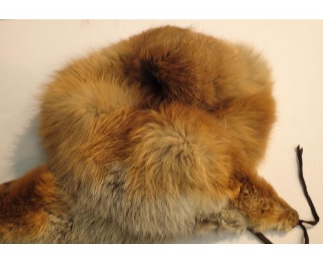 Three vintage fur stoles. Not available for in-house P&amp;P, contact Paul O'Hea at Mailboxes on 01925 659133 