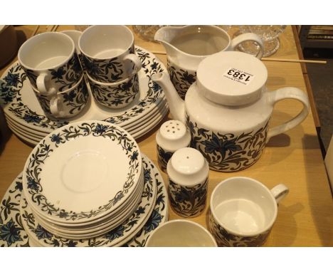 Midwinter tea and dinner service. Not available for in-house P&amp;P, contact Paul O'Hea at Mailboxes on 01925 659133 