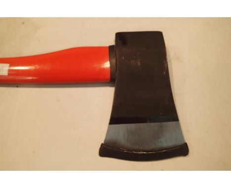 New old stock wood felling axe, L: 95 cm. Not available for in-house P&amp;P, contact Paul O'Hea at Mailboxes on 01925 659133