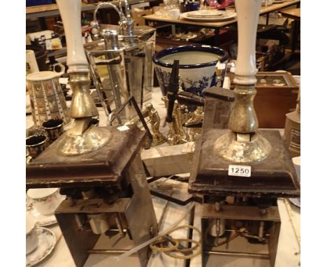 Vintage Greenalls beer pump system with two further tap systems. Not available for in-house P&amp;P, contact Paul O'Hea at Ma