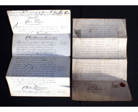 'A BRIEF AND TRUE NARRATIVE OF THE LIFE &amp; DEATH OF Sr JOHN KING KNIGHT' 'Late one of the Bench of the honorable Society o