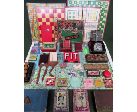 Sundry lot including map, various board games, travel games, playing cards etc

All in used condition, unchecked 