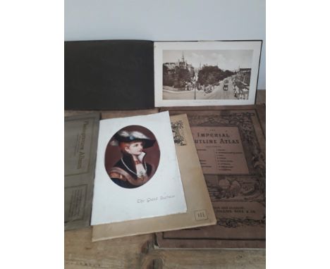 Assorted ephemera comprising postcards, Panama Canal souvenir, theatre programme etc. 