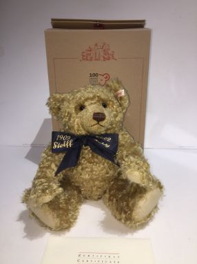 A Steiff Club Limited edition boxed bear - Centenary Teddy Bear, blond, 44cm 
