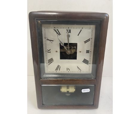 An antique Bulle mantle clock, height 32cm. 