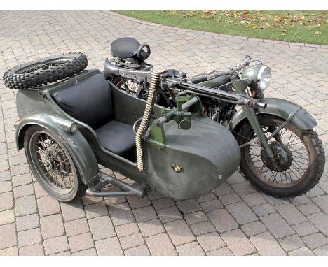 - Stored in a Japanese museum for the last 25 years

- Engine runs

- Fitted with a de-activated MG 42 light machine gun and 