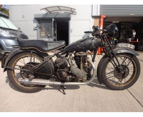 PLEASE NOTE: This motorcycle is fitted with a replacement Rudge Special engine.
 
- Barn Find  - Ideal restoration project  -