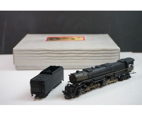 Key Imports HO gauge Steam Articulated CS-23 Challenger Delaware &amp; Hudson 1500 Class 4-6-6-4 brass locomotive &amp; tende