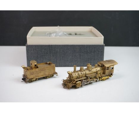 Boxed United Scale Models HO gauge New Hi Grade Rio Grande D&amp;R GW K-27 2-8-2 brass locomotive &amp; tender exclusively fo