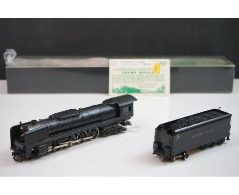 Boxed Nickel Plate Products HO gauge Delaware &amp; Hudson Class K-62 4-8-4 N.A.P. (Japan), painted, appearing vg with vg box
