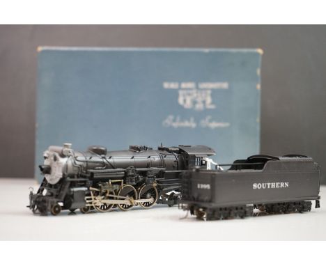 Boxed United Scale Models exclusively for Pacific Fats Mail HO gauge Southern 4-6-2 brass locomotive and tender by Atlas Indu