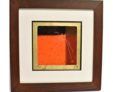 GOVINDER NAZRAN (1964-2008) 'Flying' Limited edition lithograph Signed in pencil, titled, and numbered 175/850 56cm x 56cm;  