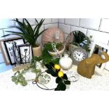 Homeware - Picture Frames, Mirrors, Clock, Plastic Plants, Ornaments etc