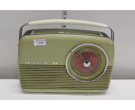 A vintage Bush radio (un-checked) 