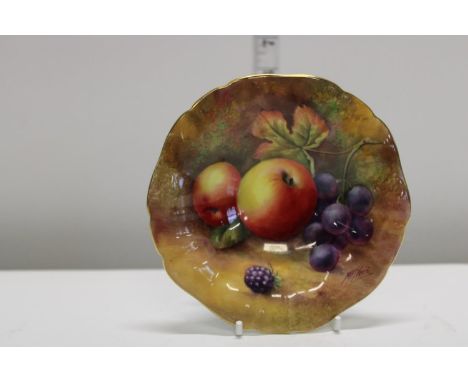 A Royal Worcester hand painted bowl by H.R Price 