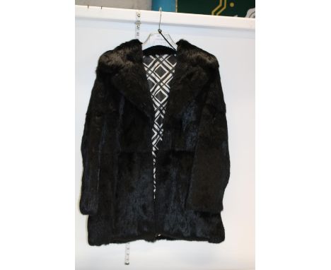 A Ladies vintage fur coat 