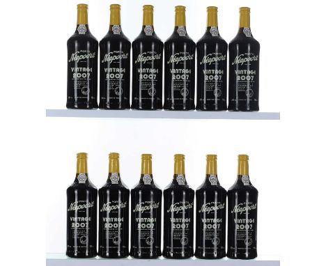 Niepoort, Vintage Port, 2007 (6 OWC)
Provenance: from a climate controlled cellar in Suffolk.