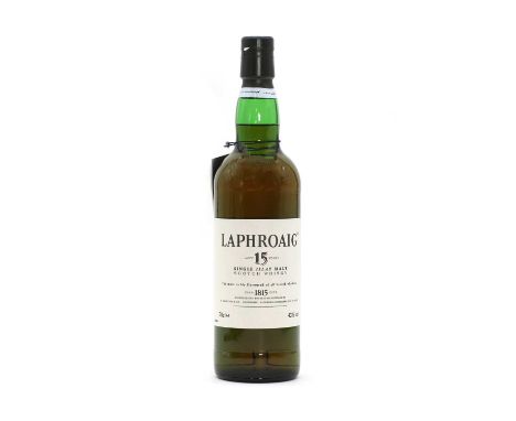 Laphroaig - 15 years old Single Islay Malt Scotch whisky, 43% vol., 70cl. (1 in box)