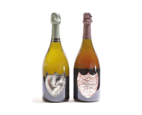 Dom Perignon, Epernay, Rose, Lenny Kravitz Limited Edition, 2006, (1 Presentation box), together with Dom Perignon Rose, Eper