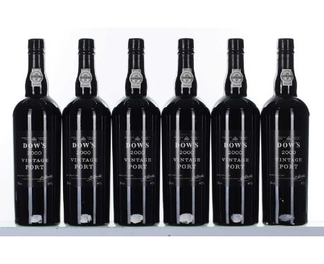 Dows, Vintage Port, 2000 (6)Provenance: Bought and stored with The Wine Society prior to sale with us