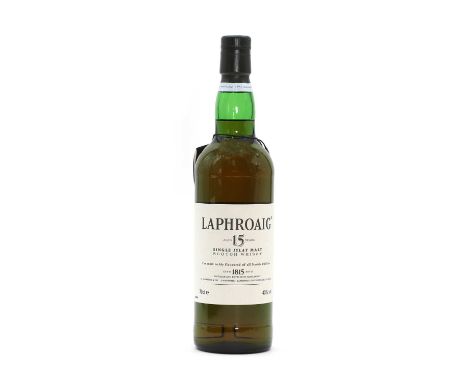 Laphroaig - 15 years old Single Islay Malt Scotch whisky, 43% vol., 70cl. (1 in box)