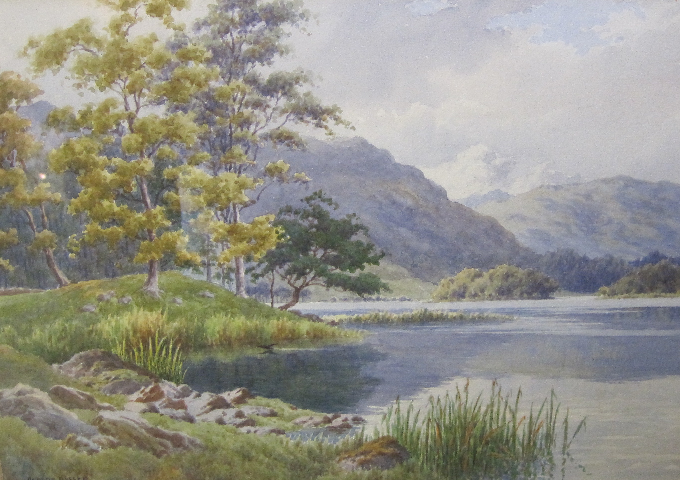 EDWARD H. THOMPSON (1879-1949)A Lakeland Landscapesigned 'Ed. H ...