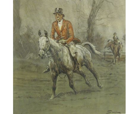 SNAFFLES (CHARLES JOHNSON PAYNE, 1884-1967)Merry Englandhand coloured printpencil signedI. 15 1/2 x 13in  (39.3 x 33.1cm)Sold