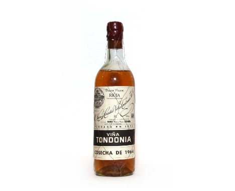 Rioja Blanco, Viña Tondonia, R. Lopez de Heredia, 1964, one bottle