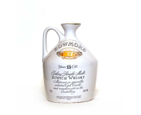 Bowmore, Islay Single Malt Scotch Whisky, Glasgow Garden Festival 1988 Commemorative Edition, 15 Years Old, 40% vol., 75cl, o