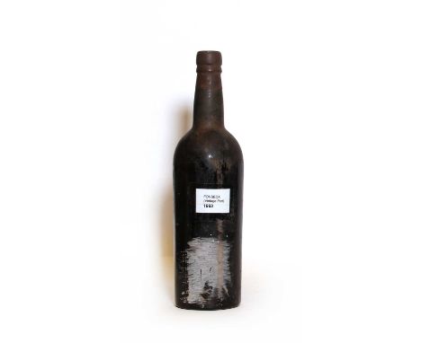 Fonseca, Vintage Port, 1963, one bottle (label lacking, typed label only)Condition report: BN, small perforation to top of ca