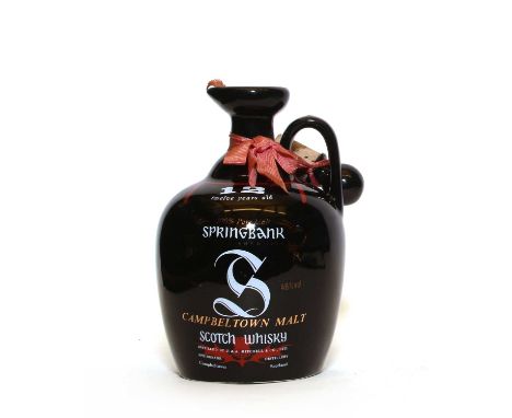 Springbank, Campbeltown Malt Scotch Whisky, 12 Years Old, 46% vol., 750ml, one ceramic flagon