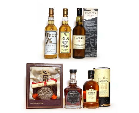 Assorted Whisky to include: Whyte &amp; Mackay, 21 Years Old Scotch Whisky, 1980s bottling, 43% vol., 75cl, one bottle (in or